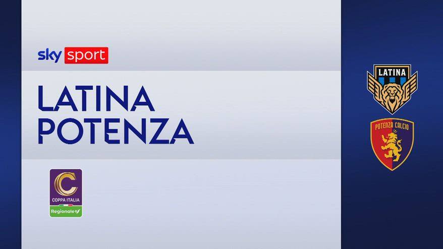 latina potenza finale coppa italia highlights