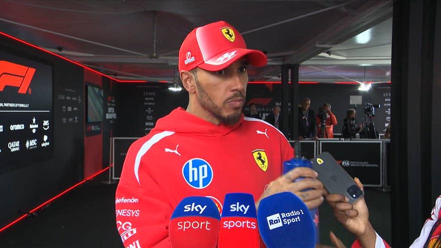 Hamilton: "Podio perso per una decisione sbagliata"