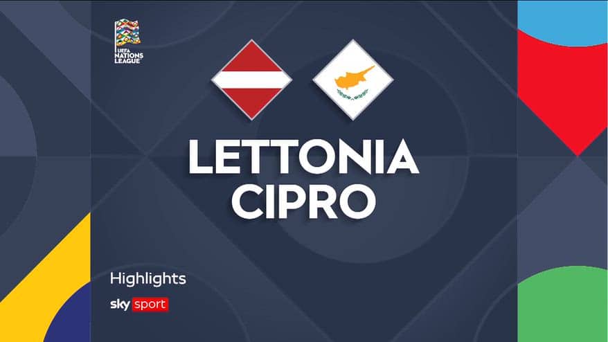 Lettonia-Cipro 0-0: highlights