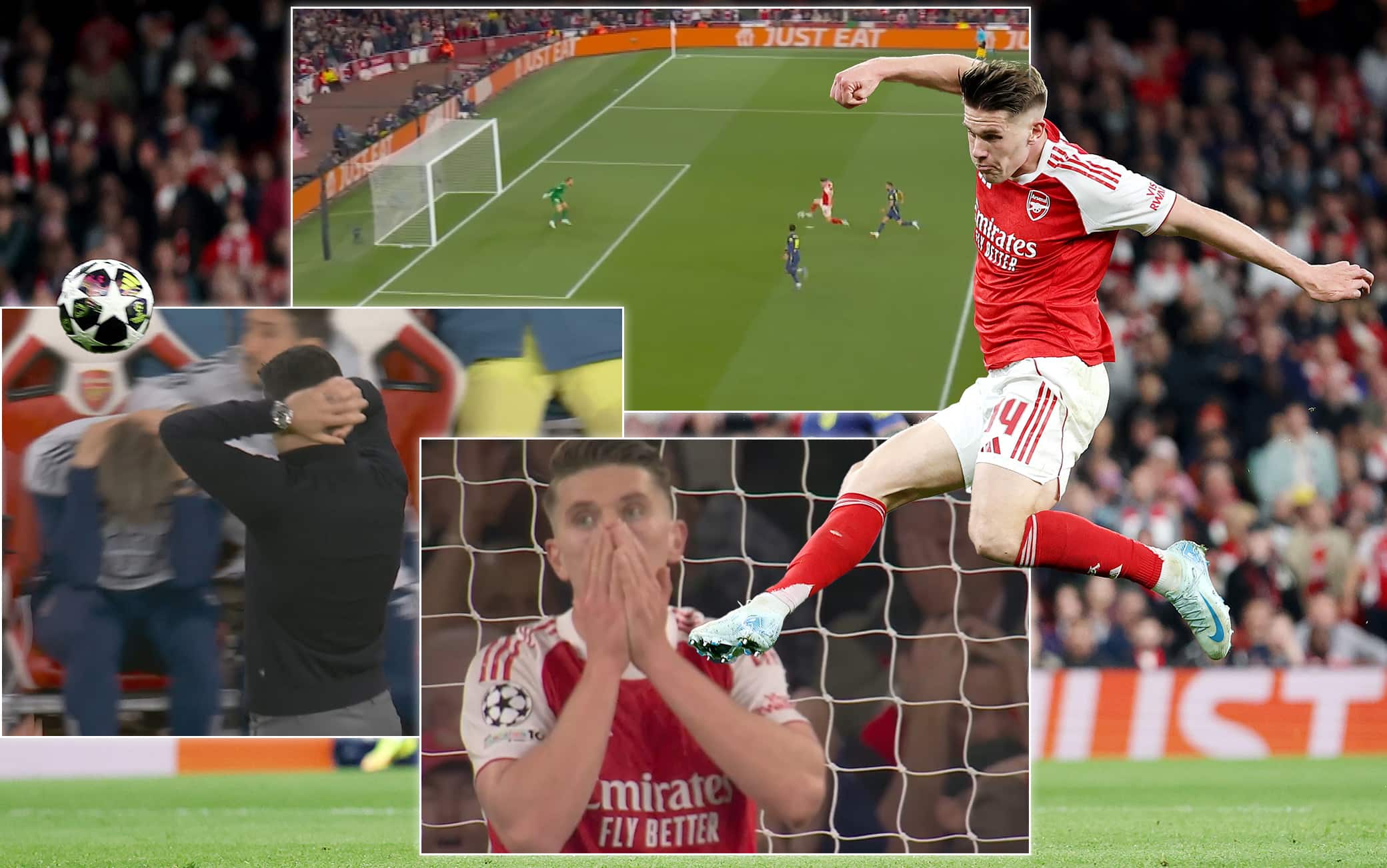 Gyokeres, clamoroso errore al 66' di Arsenal-Atletico. VIDEO