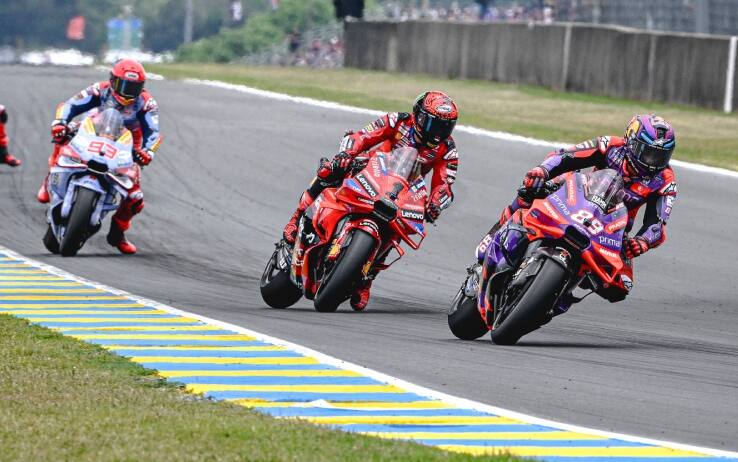 Martin, Bagnaia, Marquez