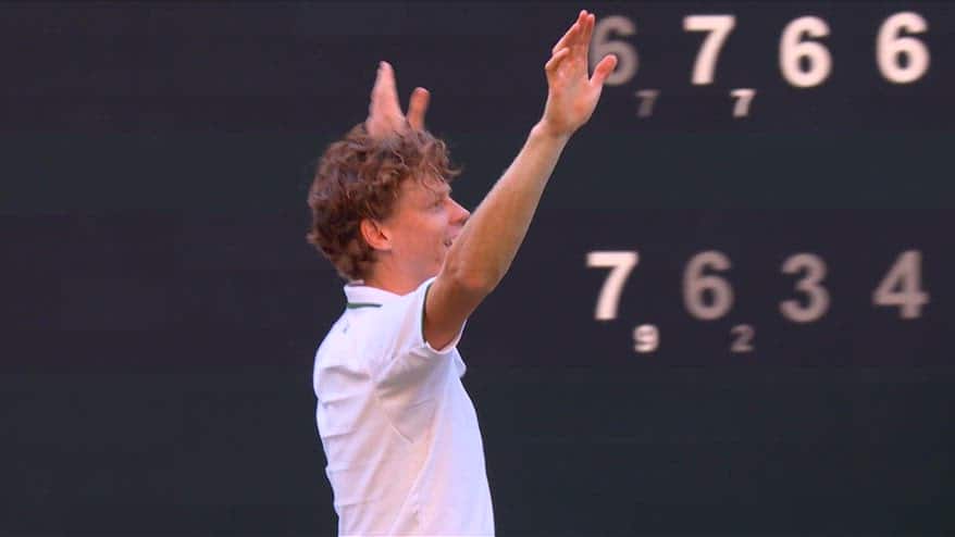Wimbledon, Sinner campione! Battuto Zverev: il match point