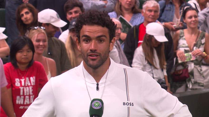 Berrettini: "Wawrinka una leggenda, che onore affrontarlo"