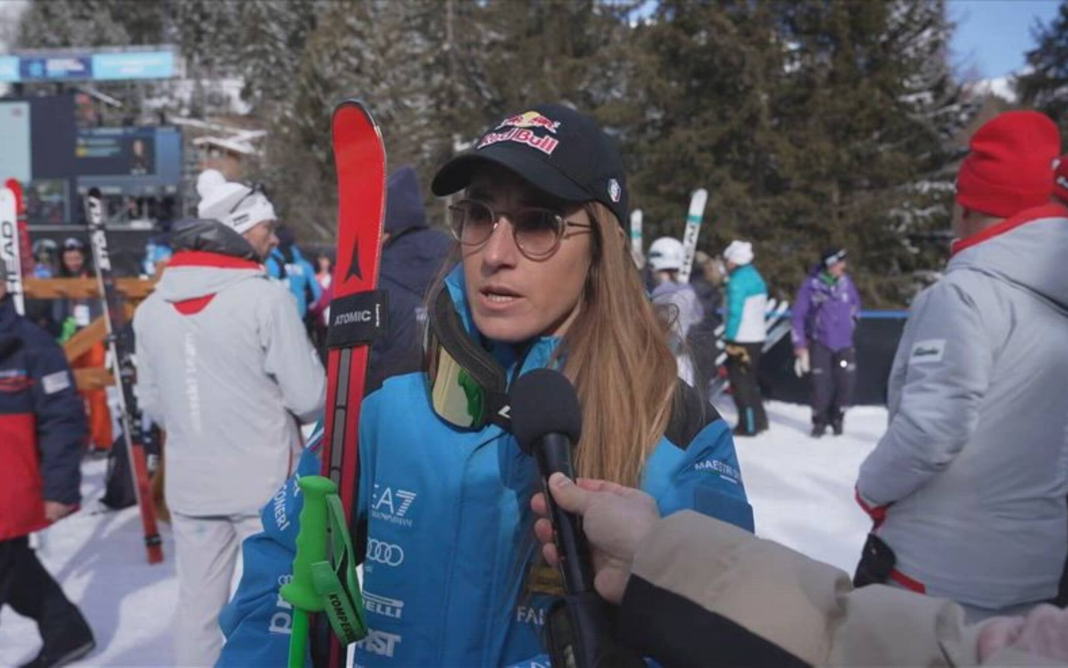 Sofia Goggia: "L'Italia ha messo in pista un ottimo atteggiamento. Ora le Olimpiadi"