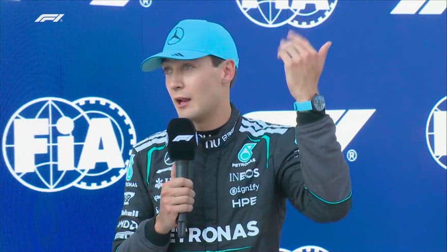Russell: "Ferrari è la più veloce in curva al momento"