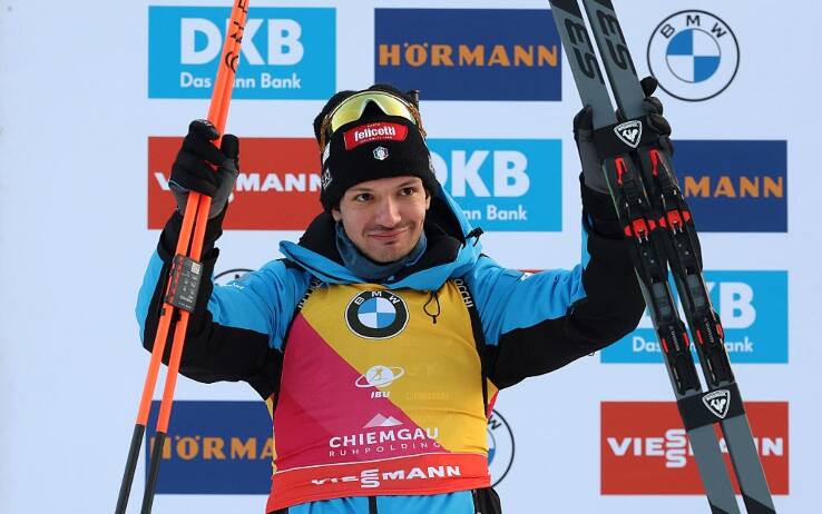 Biathlon, Giacomel secondo nella Sprint 10 km a Ruhpolding