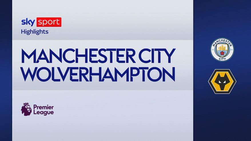 Manchester City-Wolverhampton 2-0: gol e highlights