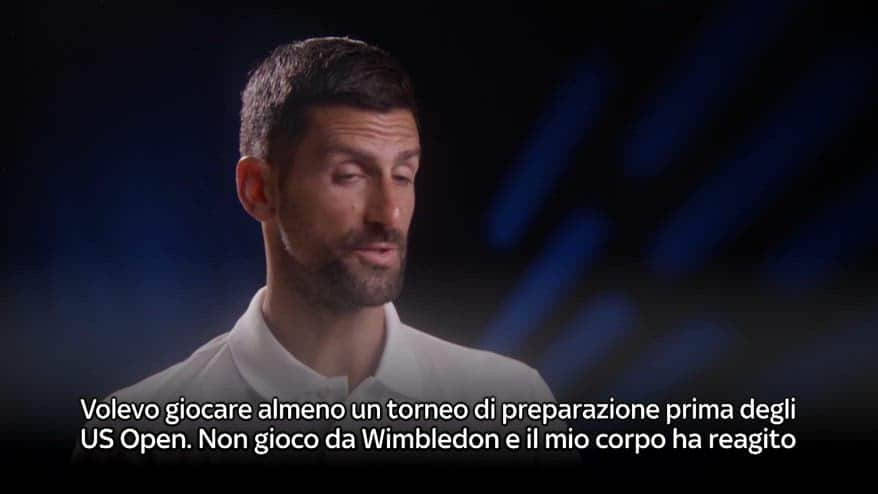 Djokovic: "Mi sento bene e voglio competere"