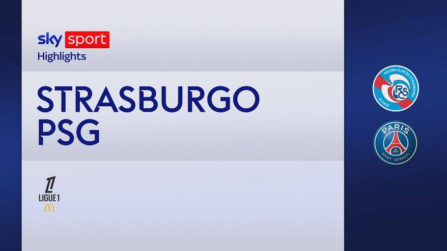 Strasburgo-Psg 1-2: gol e highlights