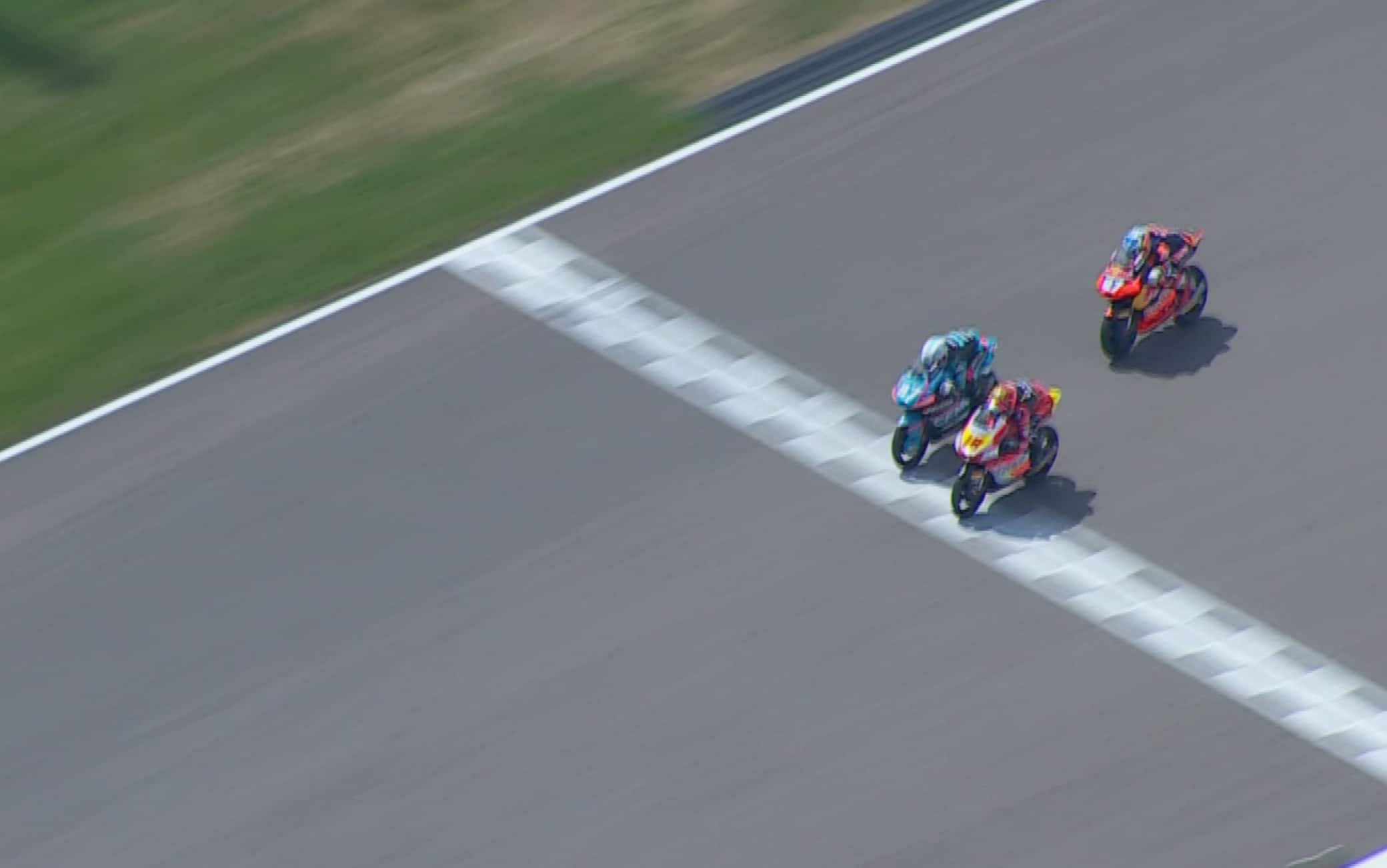 Moto3, in Germania vince Uriarte: Bertelle chiude terzo al fotofinish. HIGHLIGHTS
