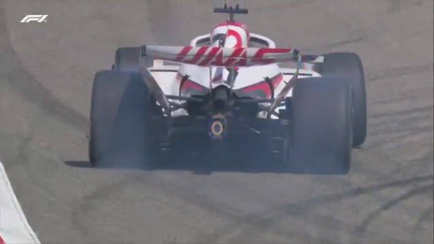 Ocon, super traverso con la Haas: il Day-3 dei test