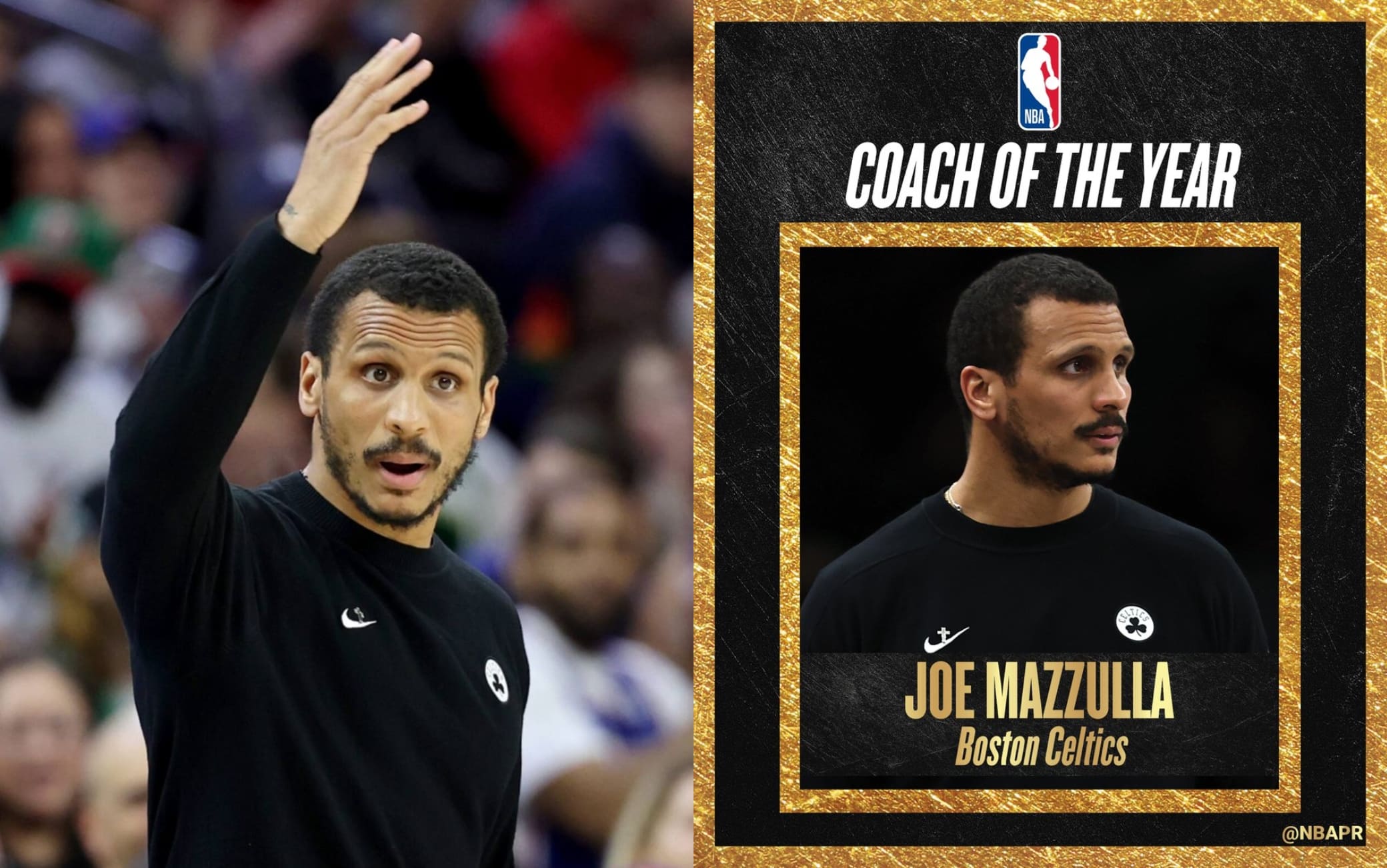 NBA, Mazzulla premiato come allenatore dell’anno: battuti Bickerstaff e Johnson
