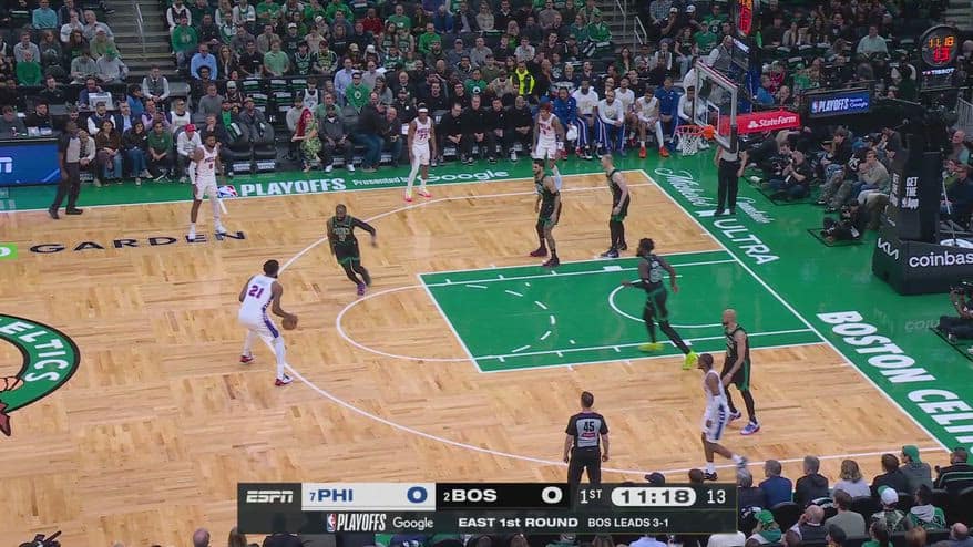 NBA, 33 punti di Joel Embiid contro Boston