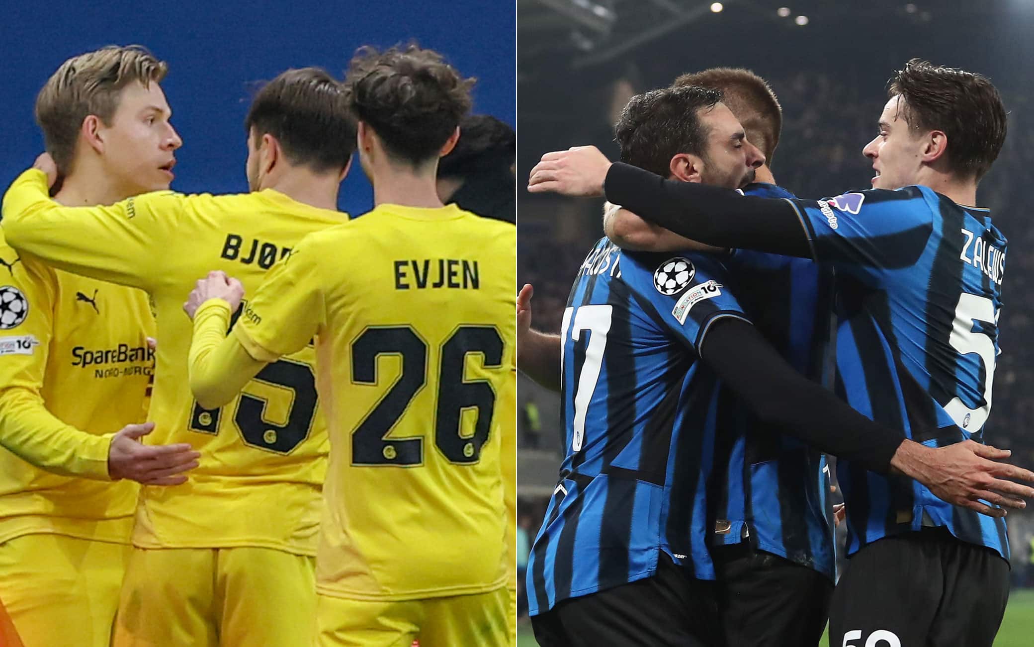 Champions, il valore delle squadre agli ottavi: Bodo Glimt e Atalanta tra le meno preziose