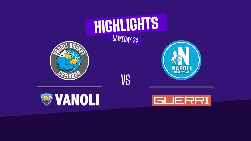Cremona-Napoli 88-81: highlights Serie A