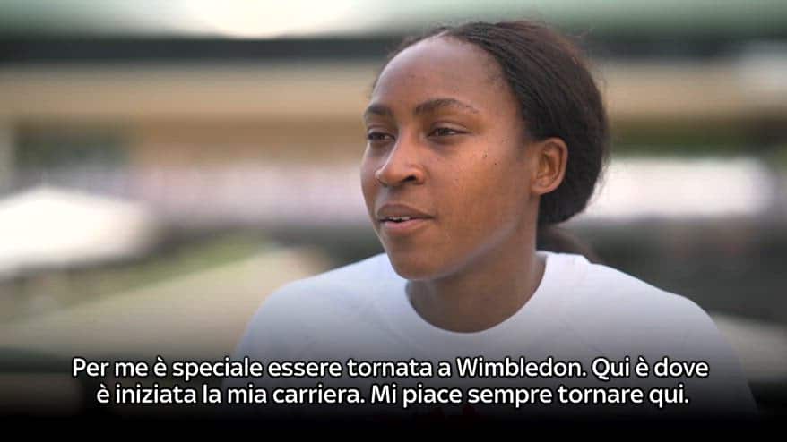 Gauff: "A Wimbledon è iniziata la mia carriera, è speciale"