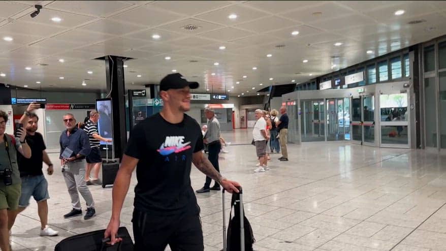 Genoa-Osmajic, il video dell'arrivo in città: i dettagli