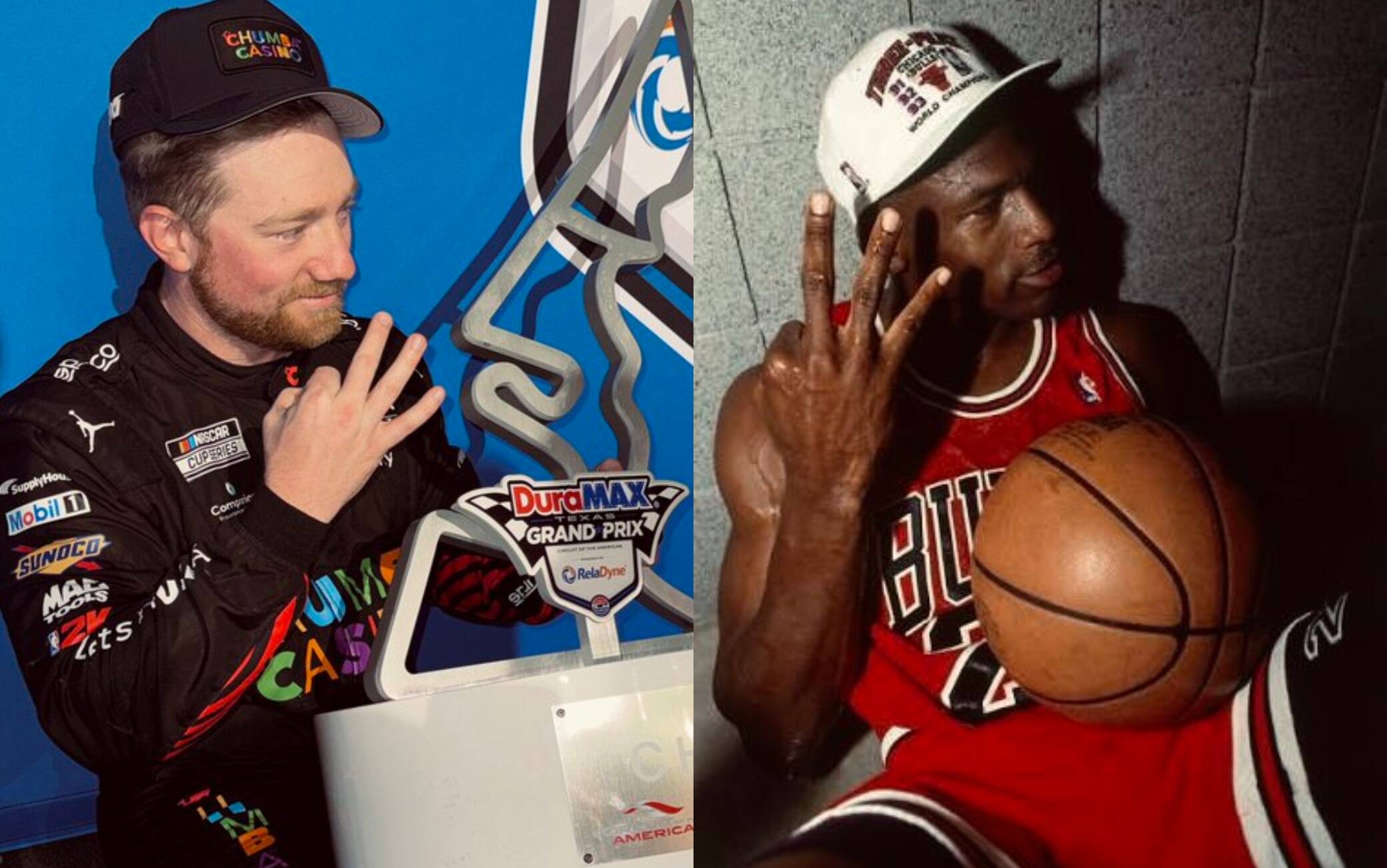 Reddick vince ancora per la squadra di Jordan e ne imita l’esultanza leggendaria