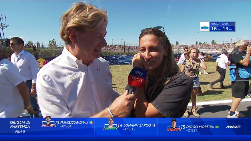 Quadarella: "A Misano un'energia pazzesca, sono emozionata"