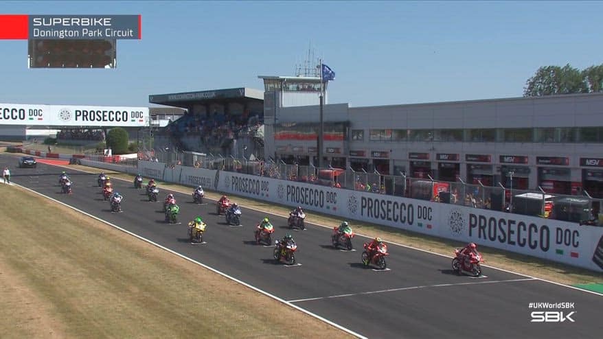 Superbike, round Donington: gli highlights di Gara 1