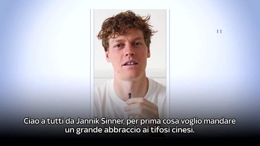 Sinner: "Il ginocchio non sta ancora come vorrei"