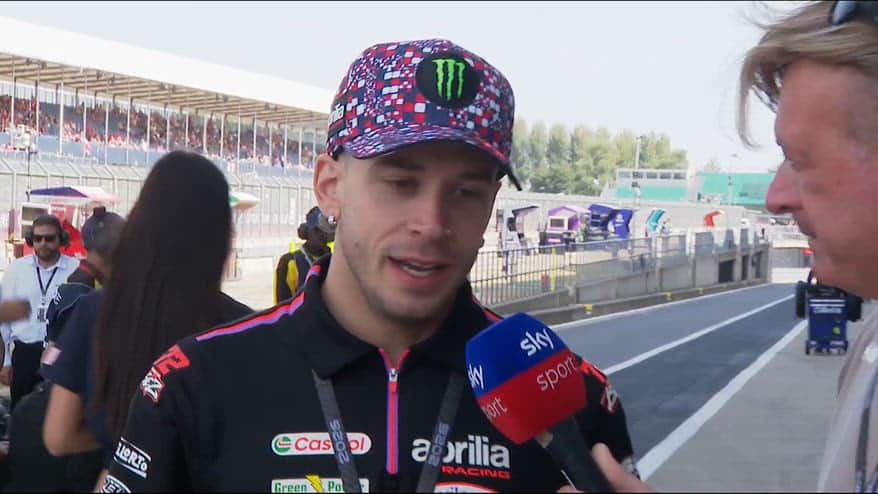 Bezzecchi: "Stanco dopo il warm up, ora ci ricarichiamo"