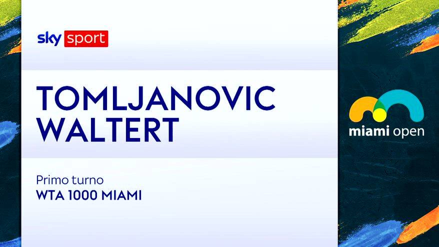 Tomljanovic-Waltert: highlights Wta Miami 