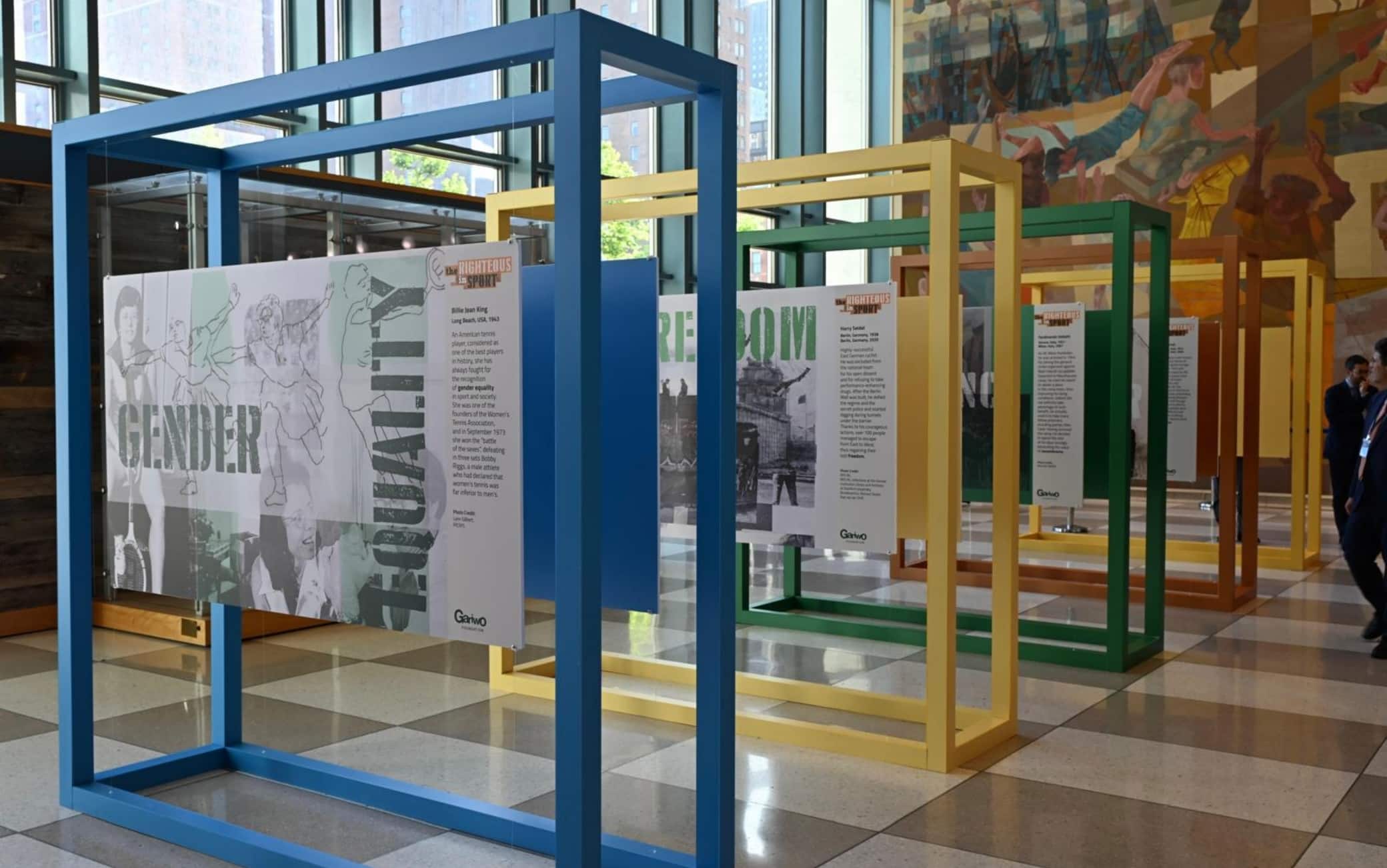 Mondiali, la mostra 'I Giusti nello sport' al Palazzo di Vetro Onu
