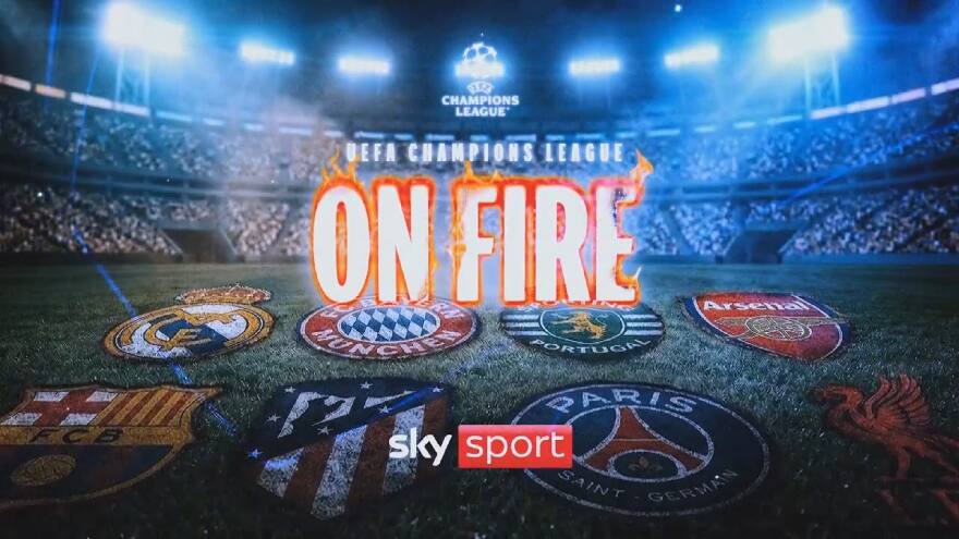 Champions League "On Fire", la copertina dei quarti