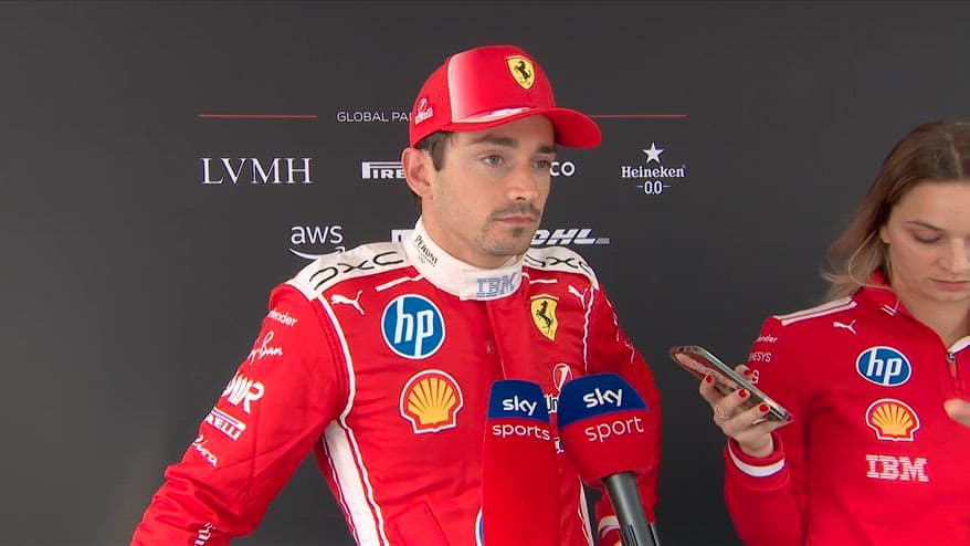Leclerc: "Arrabbiato, visto bandiera e rallentato"