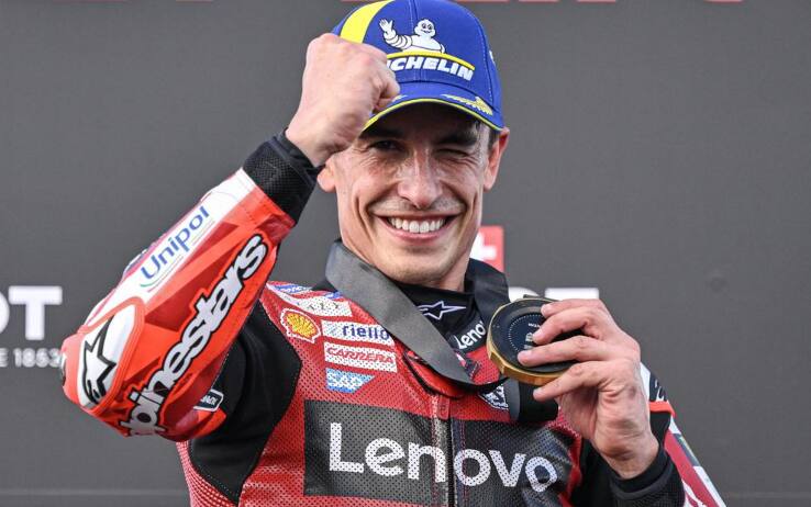 Marc Marquez: "Mi sono ritrovato, ma con questo Di Giannantonio non è stato facile"