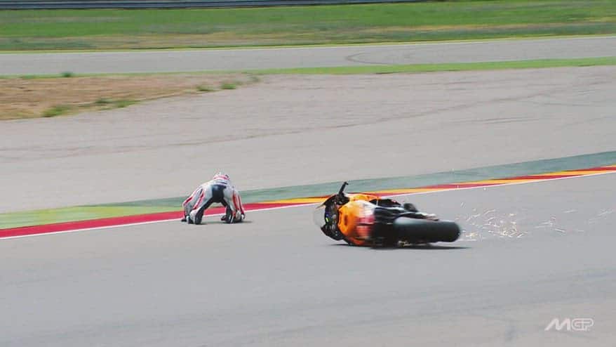 Cadute e trionfi, la storia della MotoGP ad Aragon