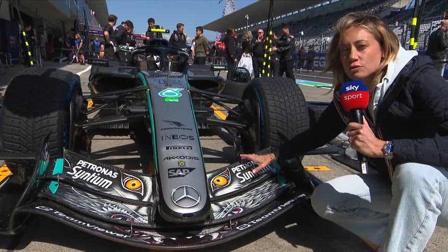 Mercedes, dubbi sull’ala anteriore in Cina: l’analisi