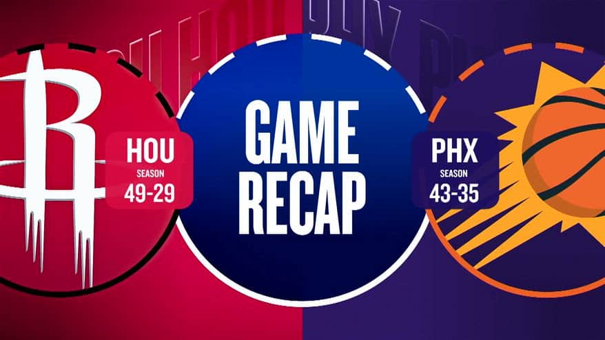 NBA Highlights: Phoenix-Houston 105-119
