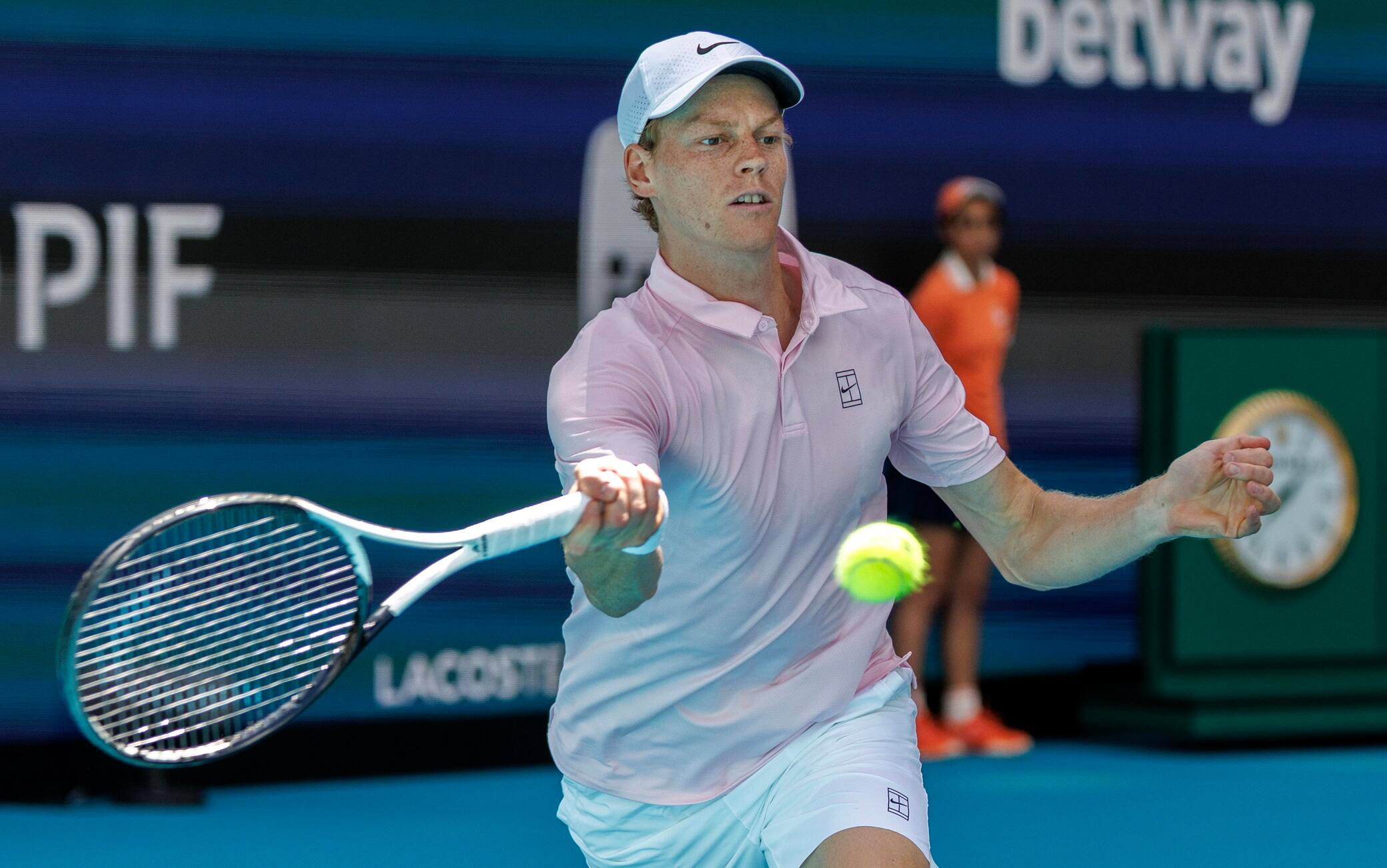 Sinner-Michelsen all'Atp Miami, il risultato in diretta live della partita