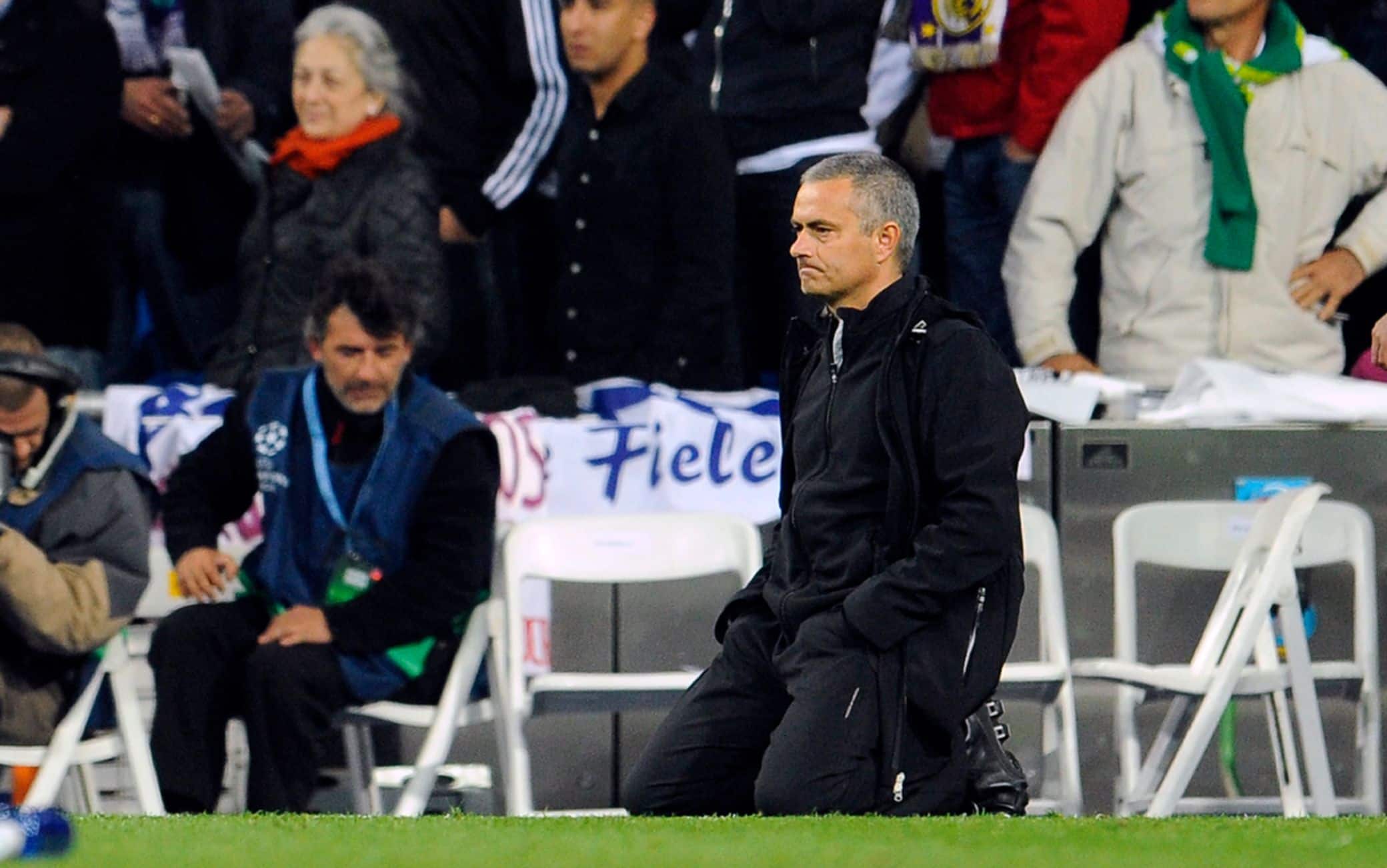 La disperazione per l'eliminazione nella semifinale di Champions del 2012