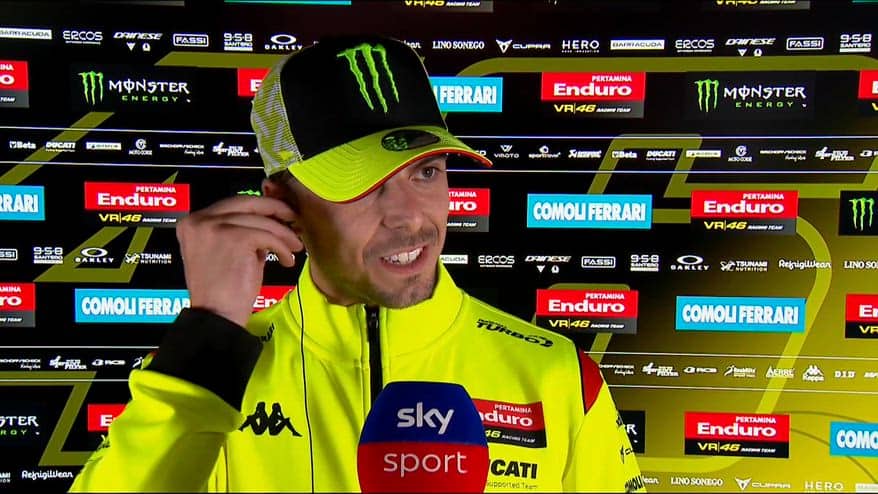 Di Giannantonio: "Valentino in pista mi dà una forza extra"