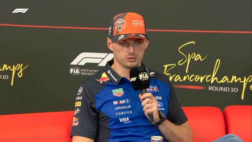 Verstappen: "A volte un po' di delusione, ma poi si resetta"