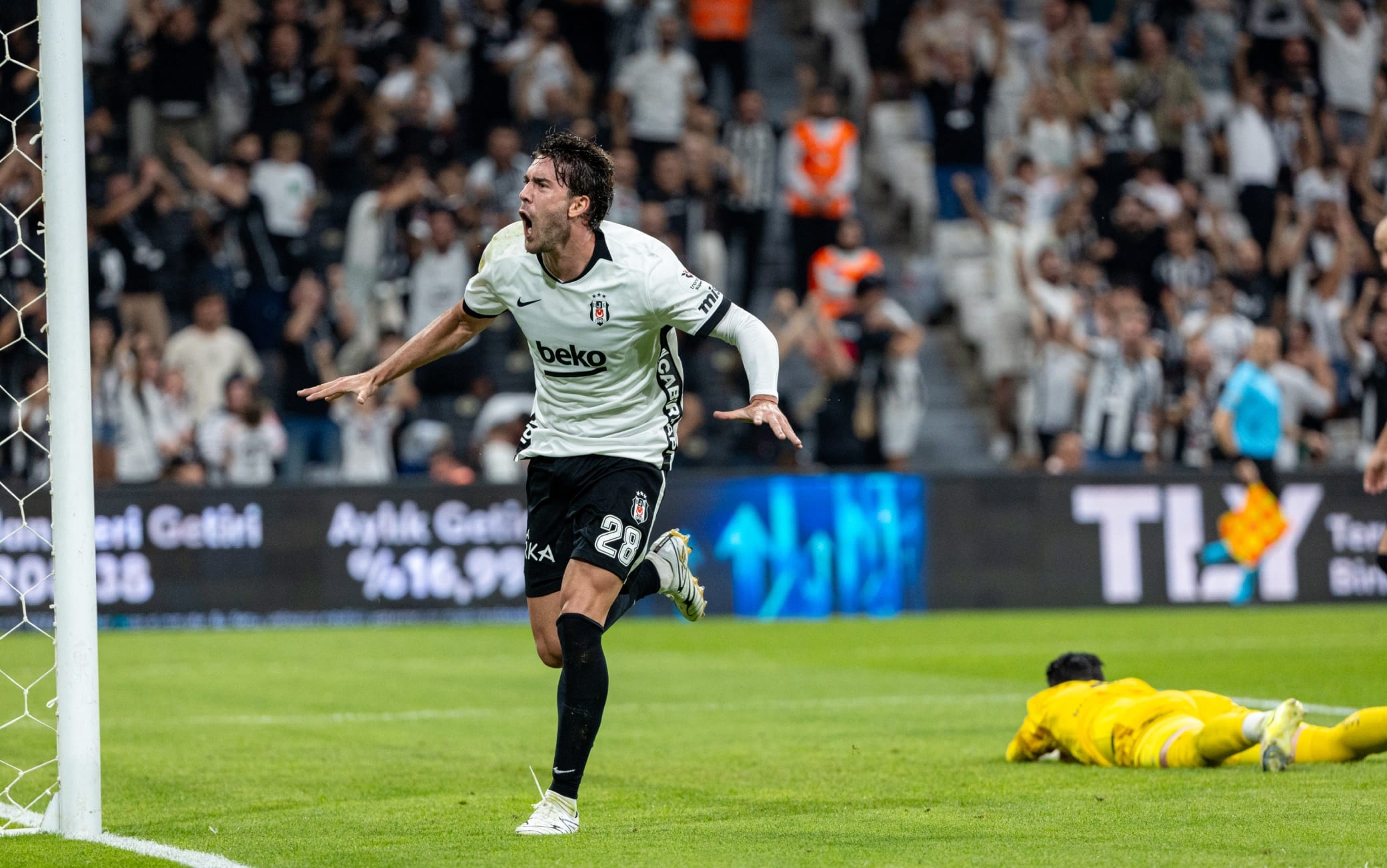 Besiktas, tripletta per Vlahovic alla prima da titolare: contro il Corum finisce 6-2