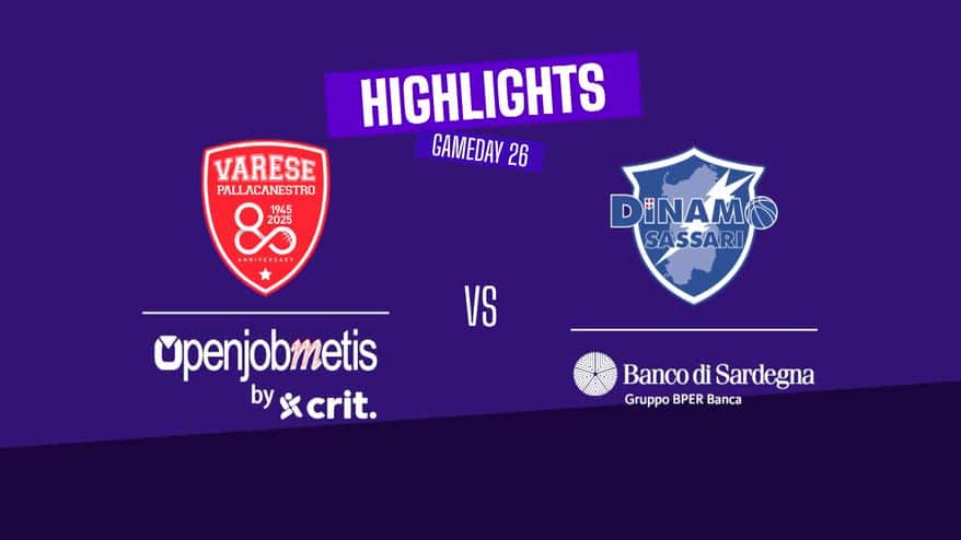 Varese-Sassari 91-90: highlights Serie A