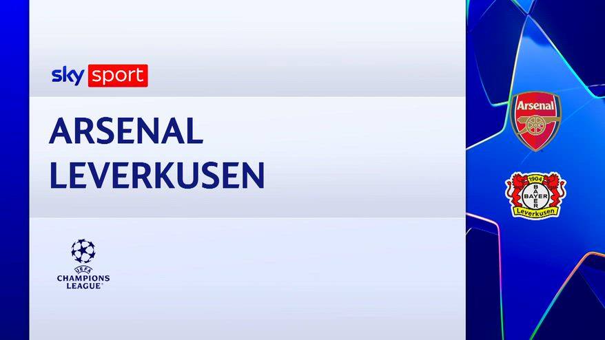 Arsenal-Bayer Leverkusen 2-0: gol e highlights