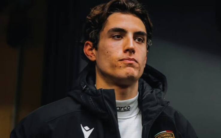 Francesco Daniele, figlio di Pino, pilota nel campionato italiano Gran Turismo