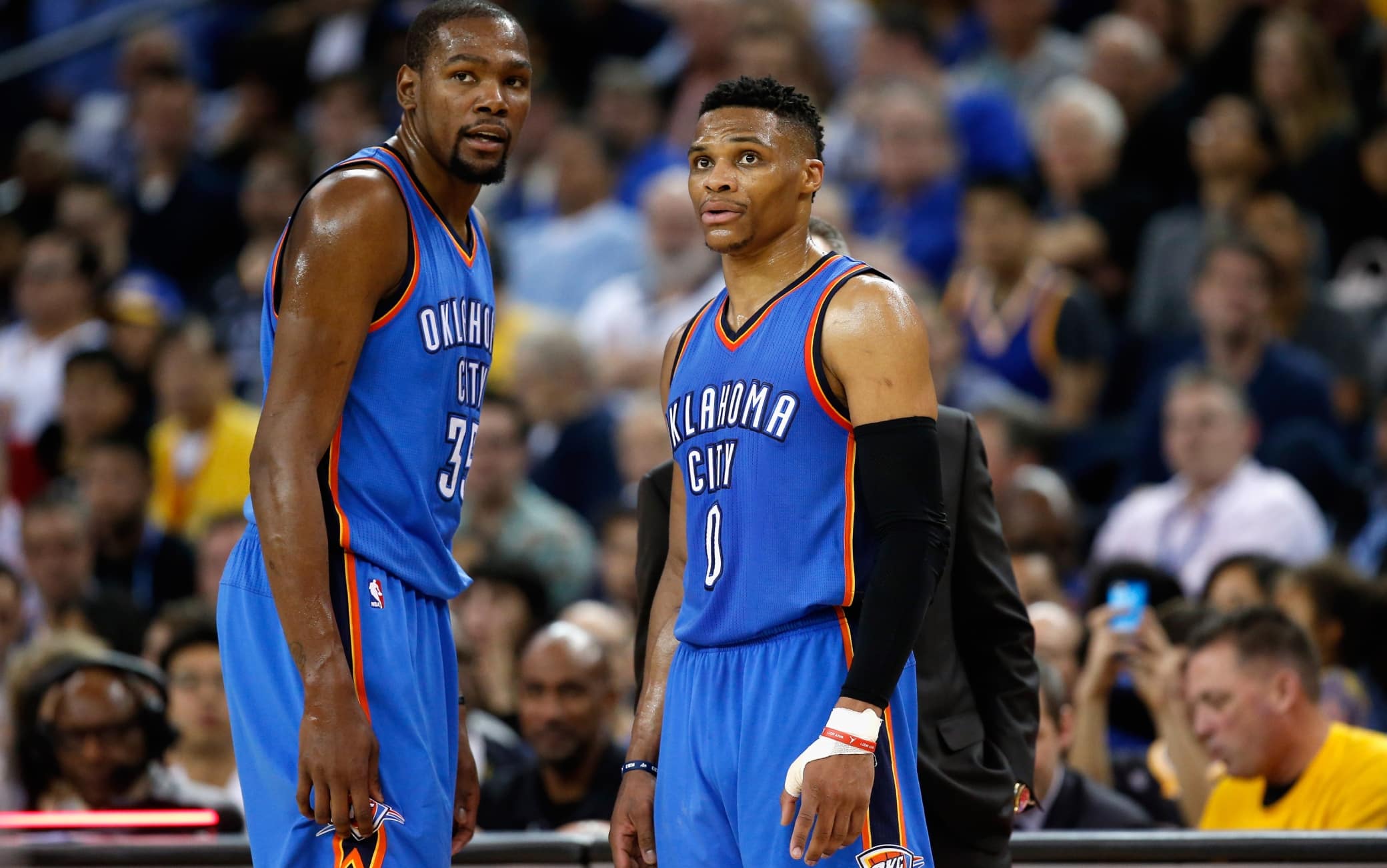 NBA, Durant celebra Westbrook: "Un esempio e un'ispirazione, la tua carriera è iconica"