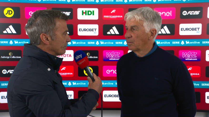 Gasperini: "Ora vietato sbagliare, ma vogliamo la Champions"
