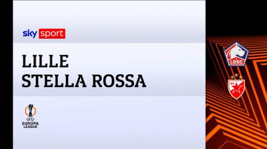 Lille-Stella Rossa 0-1: gol e highlights