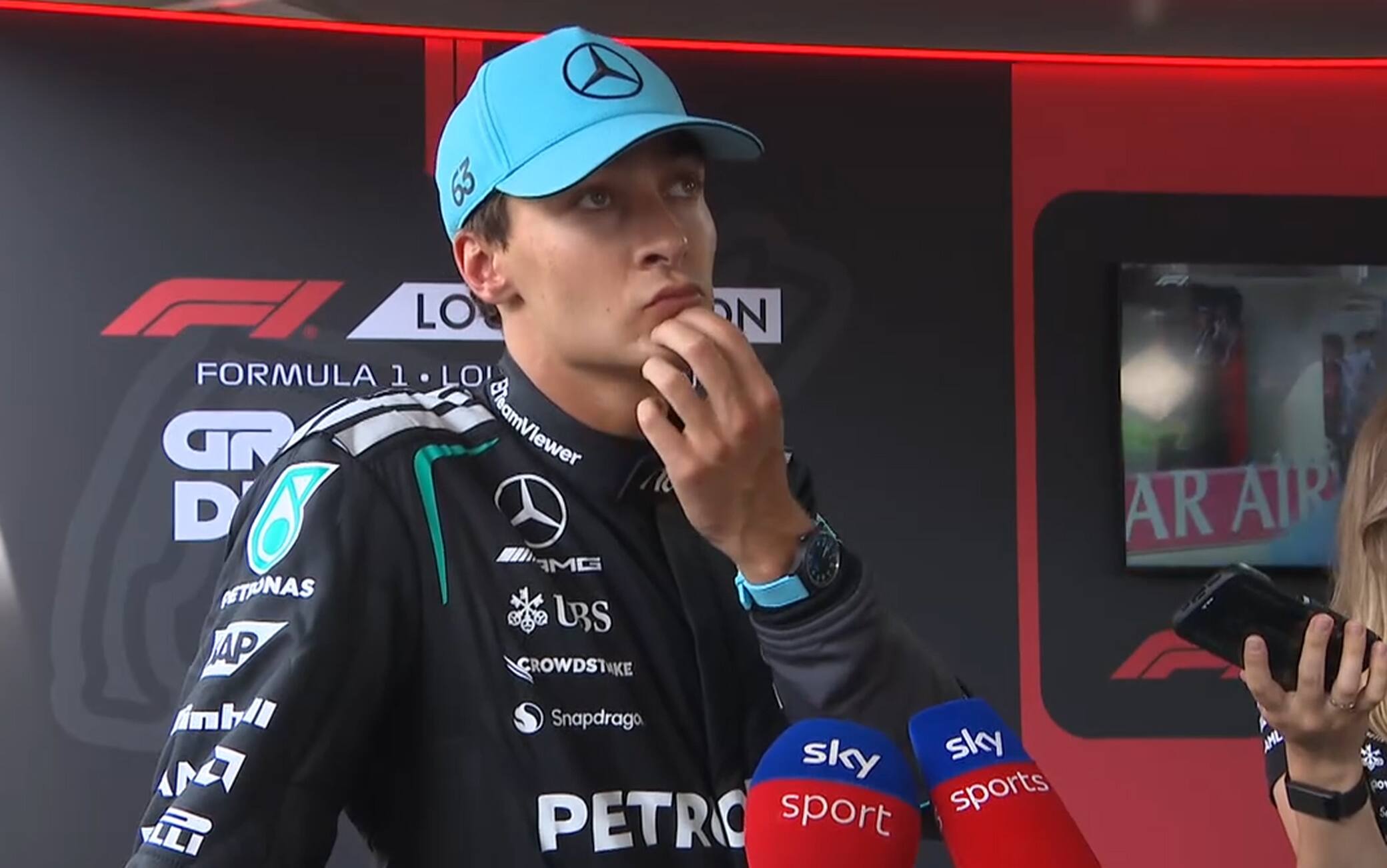 Russell: "Ho perso il passo rispetto a Kimi, non so perché". VIDEO