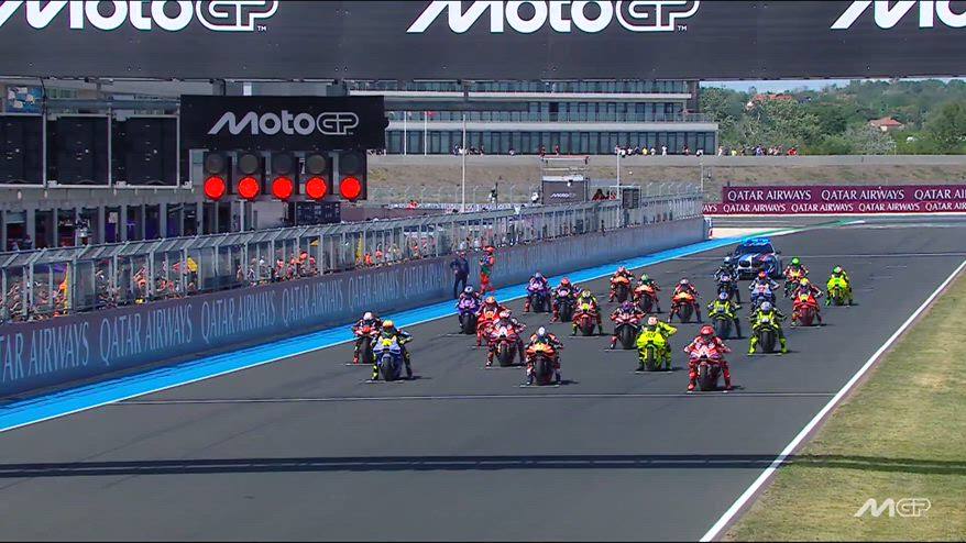 GP Ungheria, la partenza della Sprint allo Sky Tech