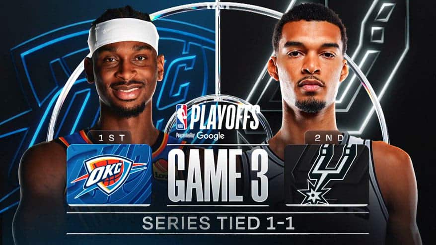 Playoff NBA Highlights: San Antonio-OKC gara-3 108-123
