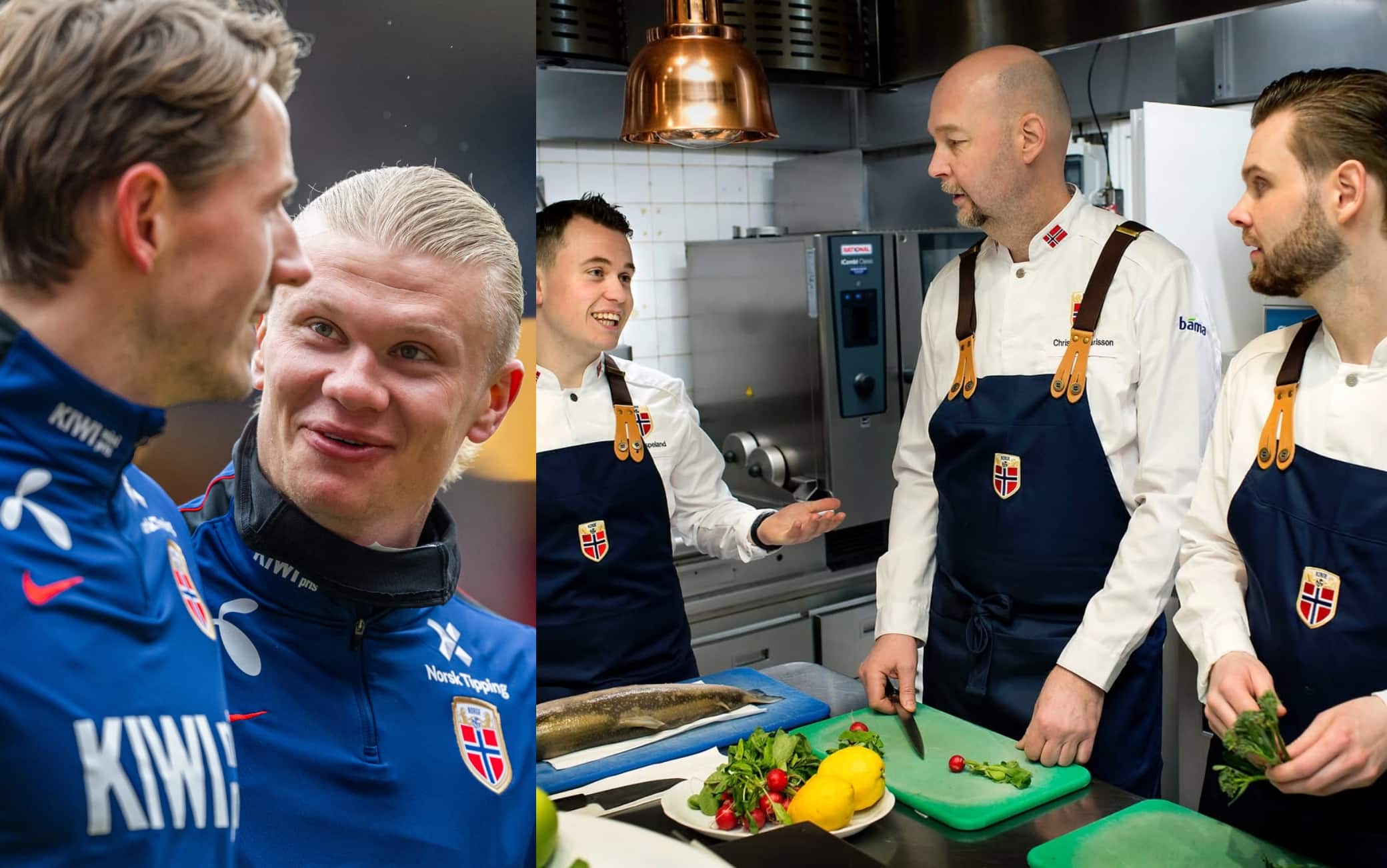 Norvegia ai Mondiali: negli Usa con 300kg di pesce, 6mila arance e tre chef 