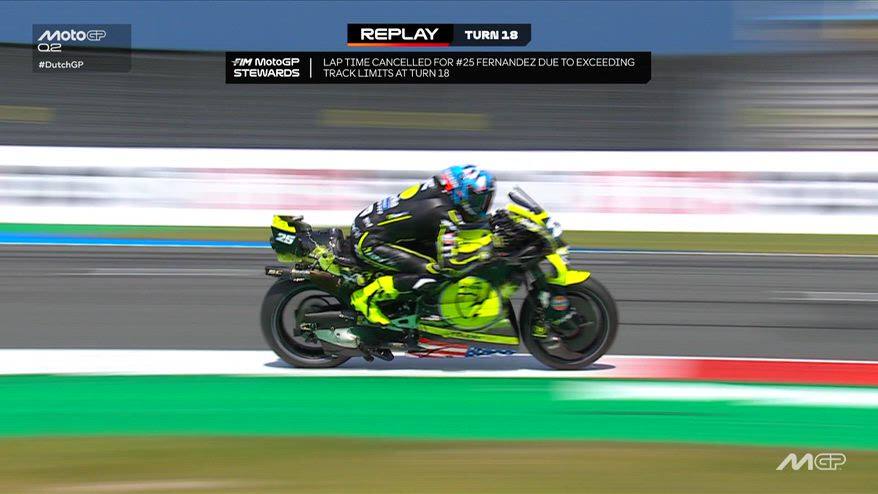 Assen, cancellato il giro a Raul Fernandez: nel box..